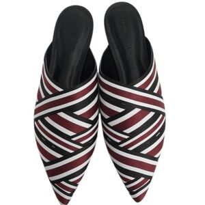 CHARLES & KEITH Women’s Multicolored Grosgrain Mules